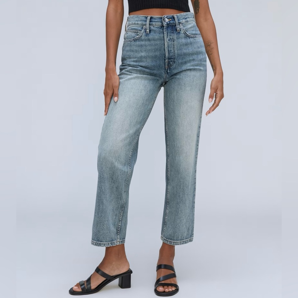 Everlane 90’s Rigid Way-High Jean Size 33L